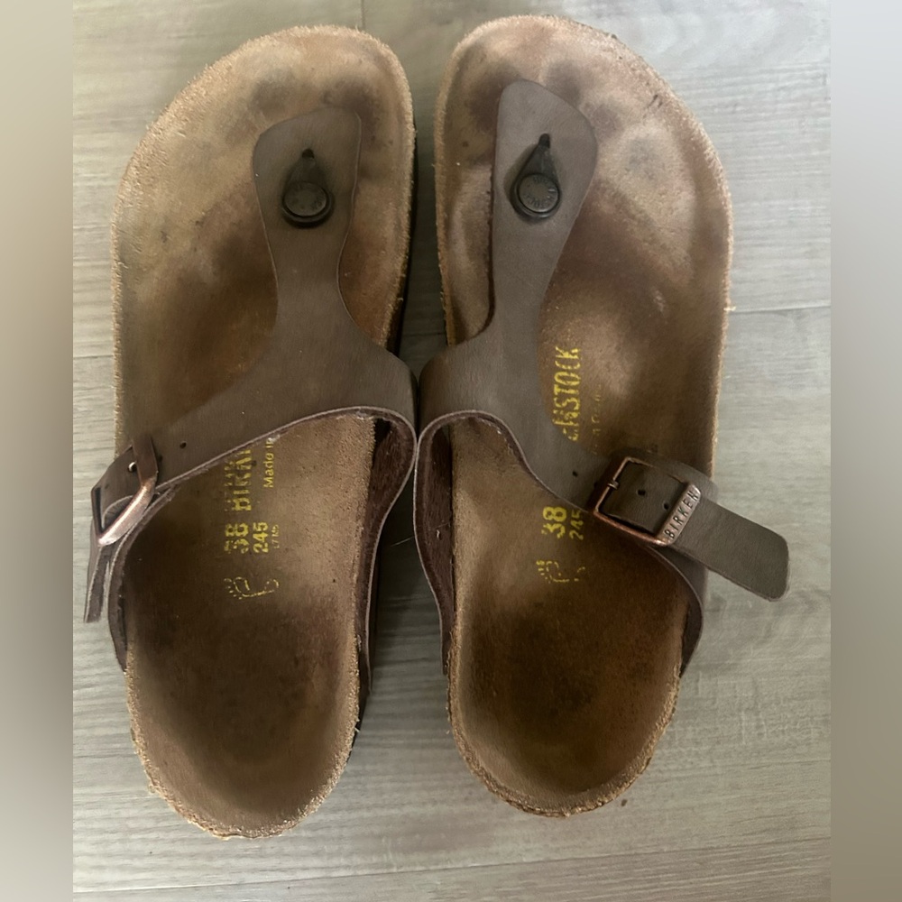Birkenstock Gizeh Women’s Cork Footbed -Mocha